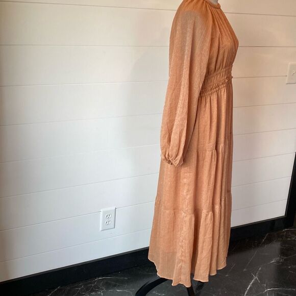 Moon River Terracotta Maxi Dress - Picture 5 of 12